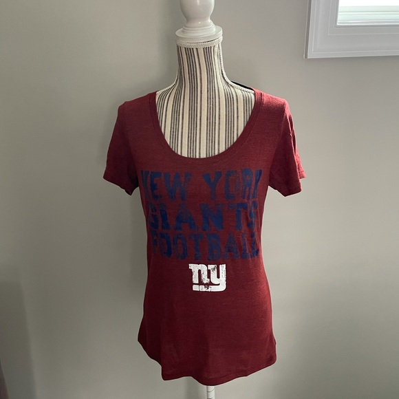 NY Giants Women's T-Shirt SZ M - Picture 4 of 8